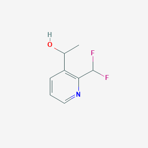 1-(2-(Difluoromethyl)pyridin-3-yl)ethan-1-ol