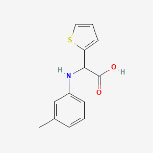 Thiophen-2-yl-m-tolylamino-acetic acid