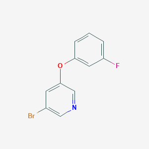 3-Bromo-5-(3-fluorophenoxy)pyridine