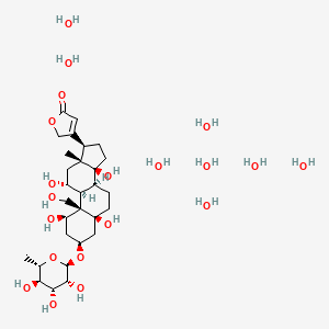 molecular formula C29H60O20 B13916997 (-)-Ouabain octahydrate 