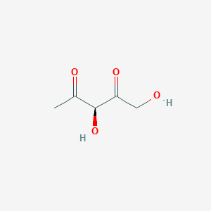 molecular formula C5H8O4 B139170 (3S)-1,3-dihydroxypentane-2,4-dione CAS No. 147523-70-4