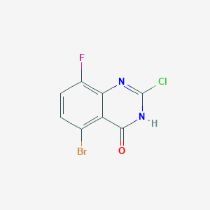 5-Bromo-2-chloro-8-fluoro-4(3H)-quinazolinone