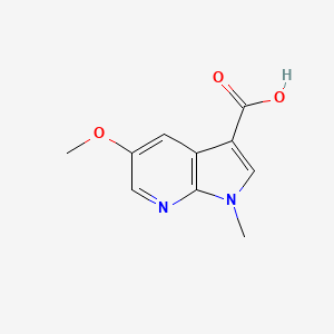 5-Methoxy-1-methyl-1H-pyrrolo[2,3-B]pyridine-3-carboxylic acid