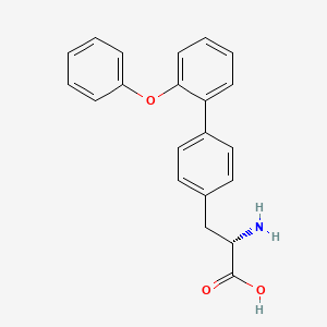 molecular formula C21H19NO3 B13917088 2-Phenoxy-biphenyl alanine 