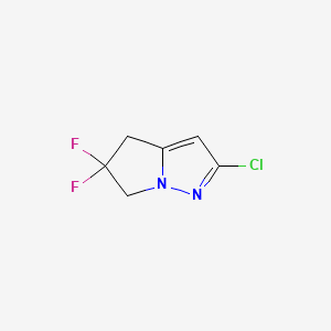 2-Chloro-5,5-difluoro-4,6-dihydropyrrolo[1,2-b]pyrazole