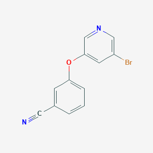 3-(5-Bromopyridin-3-yloxy)-benzonitrile