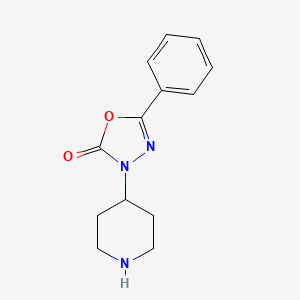 5-Phenyl-3-piperidin-4-yl-1,3,4-oxadiazol-2-one