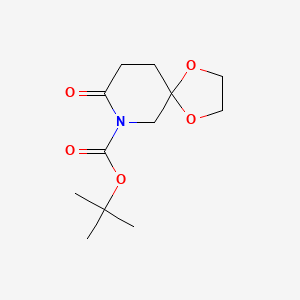 Tert-butyl 8-oxo-1,4-dioxa-9-azaspiro[4.5]decane-9-carboxylate