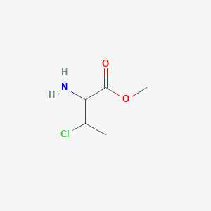 Methyl 2-amino-3-chlorobutanoate