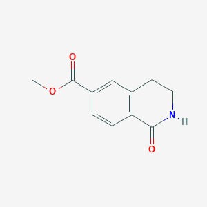 Methyl 1-oxo-1,2,3,4-tetrahydroisoquinoline-6-carboxylate