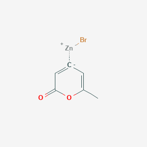 6-Methyl-2H-pyrano-4-zinc bromide 0.5 M in Tetrahydrofuran