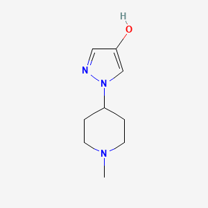 1-(1-Methylpiperidin-4-yl)-1H-pyrazol-4-ol