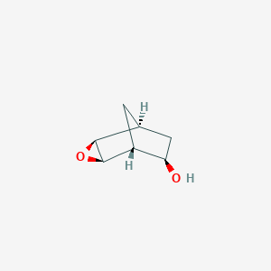 molecular formula C7H10O2 B139173 3-Oxatricyclo[3.2.1.02,4]octan-6-ol,  [1S-(1-alpha-,2-bta-,4-bta-,5-alpha-,6-alpha-)]-  (9CI) CAS No. 132617-02-8