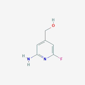 (2-Amino-6-fluoropyridin-4-yl)methanol