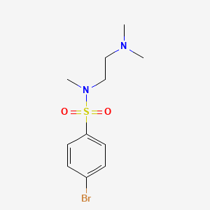 4-bromo-N-(2-(dimethylamino)ethyl)-N-methylbenzenesulfonamide