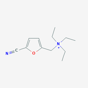 (5-Cyanofuran-2-yl)methyl-triethylazanium