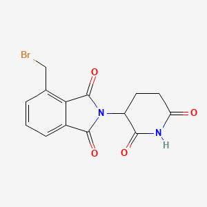 4-(Bromomethyl)-2-(2,6-dioxopiperidin-3-yl)isoindoline-1,3-dione