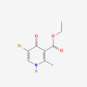 Ethyl 5-bromo-4-hydroxy-2-methylnicotinate