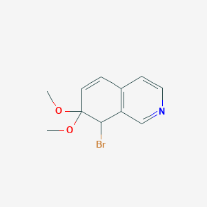 8-Bromo-7,7-dimethoxy-7,8-dihydroisoquinoline