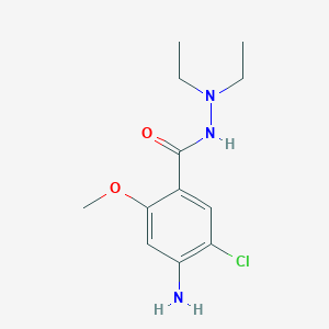 4-amino-5-chloro-N',N'-diethyl-2-methoxybenzohydrazide