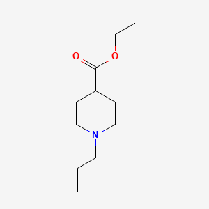 molecular formula C11H19NO2 B1391753 1-烯丙基哌啶-4-甲酸乙酯 CAS No. 177971-46-9