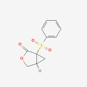 (1R,5S)-1-(Phenylsulfonyl)-3-oxabicyclo[3.1.0]hexan-2-one