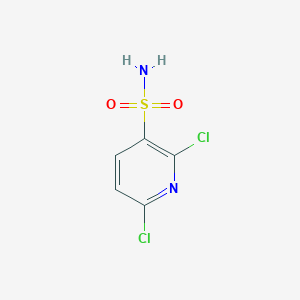molecular formula C5H4Cl2N2O2S B1391768 2,6-二氯吡啶-3-磺酰胺 CAS No. 1078627-77-6