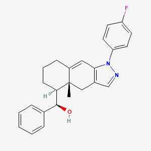 molecular formula C25H25FN2O B13917847 Glucocorticoids receptor agonist 2 