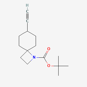 tert-Butyl 7-ethynyl-1-azaspiro[3.5]nonane-1-carboxylate