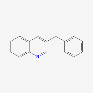 molecular formula C16H13N B13917930 3-Benzylquinoline CAS No. 37045-16-2