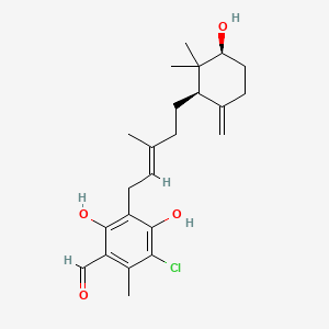 molecular formula C23H31ClO4 B13917950 Ascochlorin A 