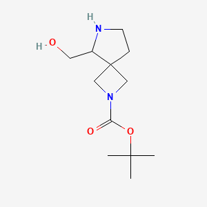 tert-Butyl 5-(hydroxymethyl)-2,6-diazaspiro[3.4]octane-2-carboxylate