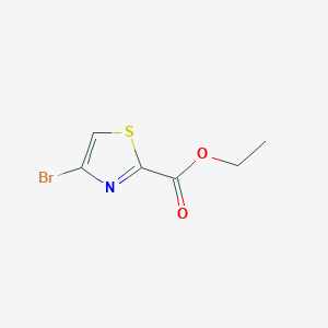 molecular formula C6H6BrNO2S B1391803 4-溴噻唑-2-羧酸乙酯 CAS No. 959755-96-5
