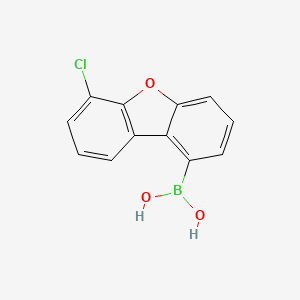 B-(6-Chloro-1-dibenzofuranyl)boronic acid