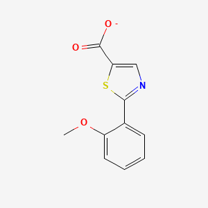 Sodium2-(2-methoxyphenyl)-1,3-thiazole-5-carboxylate