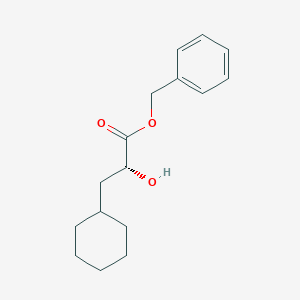 Benzyl (2R)-3-cyclohexyl-2-hydroxy-propanoate