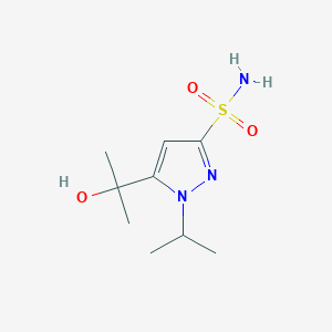 5-(2-Hydroxypropan-2-yl)-1-isopropyl-1H-pyrazole-3-sulfonamide