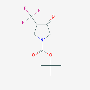 tert-Butyl 3-oxo-4-(trifluoromethyl)pyrrolidine-1-carboxylate