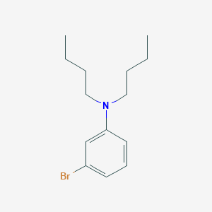 molecular formula C14H22BrN B13918360 (3-Bromo-phenyl)-dibutyl-amine 