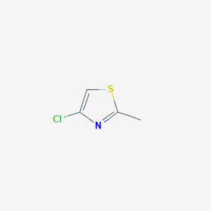 molecular formula C4H4ClNS B13918366 4-Chloro-2-methylthiazole 