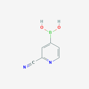 B1391837 (2-Cyanopyridin-4-YL)boronic acid CAS No. 903513-60-0