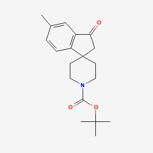 tert-Butyl 5-methyl-3-oxo-2,3-dihydrospiro[indene-1,4'-piperidine]-1'-carboxylate