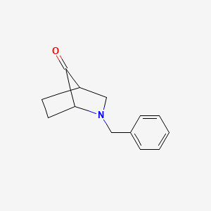 molecular formula C13H15NO B1391852 N-Benzyl-2-azabicyclo[2.2.1]heptan-7-one CAS No. 860265-66-3