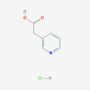 molecular formula C7H8ClNO2 B139186 3-吡啶乙酸盐酸盐 CAS No. 6419-36-9