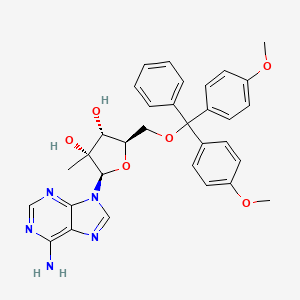 (2R,3R,4R,5R)-2-(6-aminopurin-9-yl)-5-[[bis(4-methoxyphenyl)-phenylmethoxy]methyl]-3-methyloxolane-3,4-diol