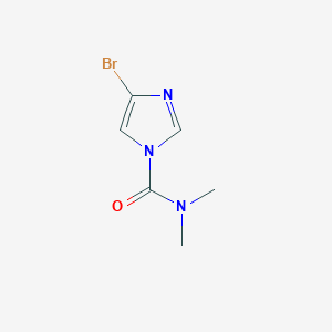 4-Bromo-N,N-dimethyl-1H-imidazole-1-carboxamide