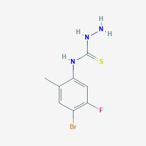 4-(4-Bromo-5-fluoro-2-methylphenyl)-thiosemicarbazide