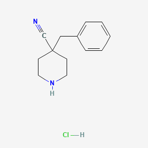 4-Benzylpiperidine-4-carbonitrile hydrochloride