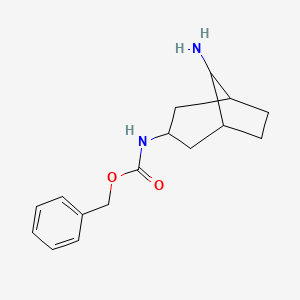 molecular formula C16H22N2O2 B13918961 Benzyl (8-aminobicyclo[3.2.1]octan-3-YL)carbamate 