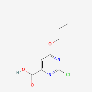 6-Butoxy-2-chloro-pyrimidine-4-carboxylic acid